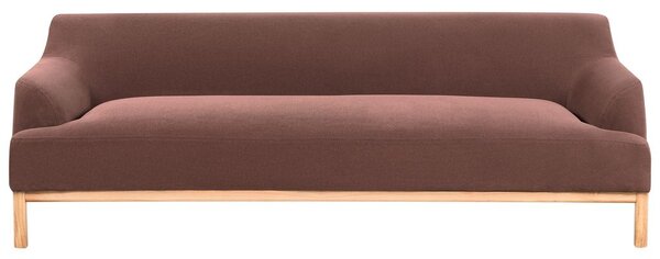 Kanapé 3 személyes SOSJO Burgundi