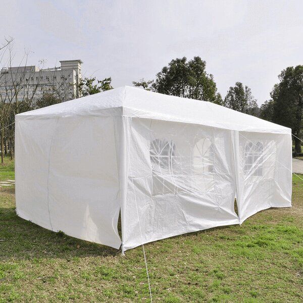 TEKNO TYP 2 Kerti Partisátor - 3x6 m, Fehér