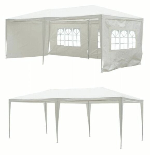 TEKNO TYP 2 Kerti Partisátor - 3x6 m, Fehér