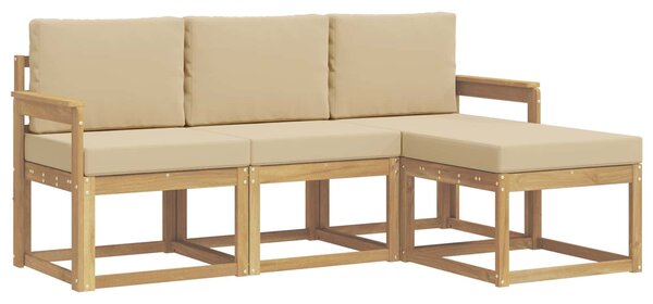 VidaXL Kültéri kanapé szett 4 pcs