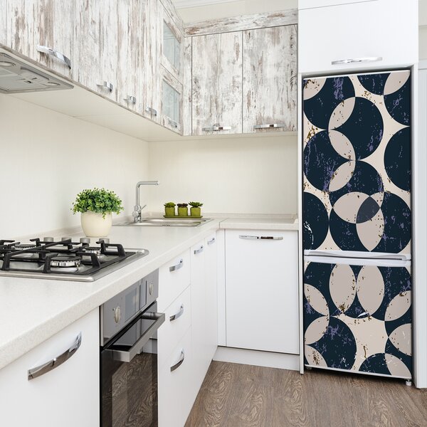 Hűtőre ragasztható matrica Geometriai háttér