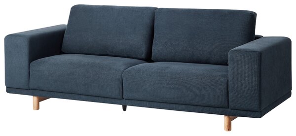 Kanapé 3 személyes NIVALA Sötétkék