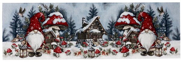 Gobelin terítő Gombamanó Chenille IT039