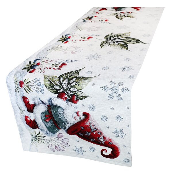 Gobelin terítő Levélelf Chenille IT033