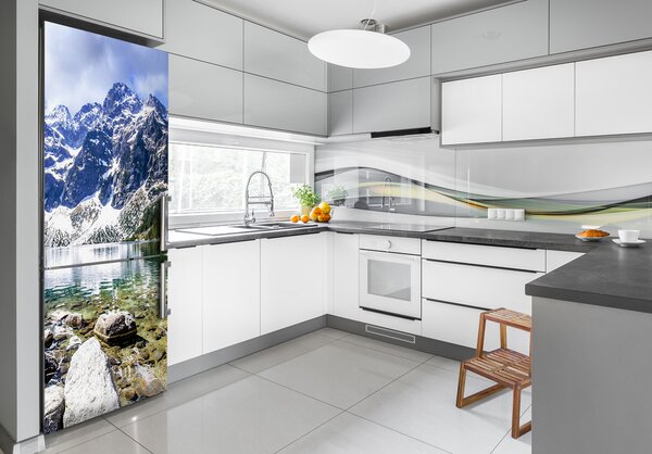 Dekor matrica hűtőre Marine szem tatry
