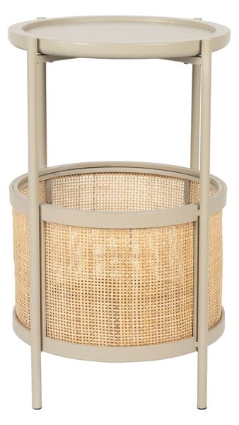 Kerek tárolóasztal ø 30 cm Makoto – White Label