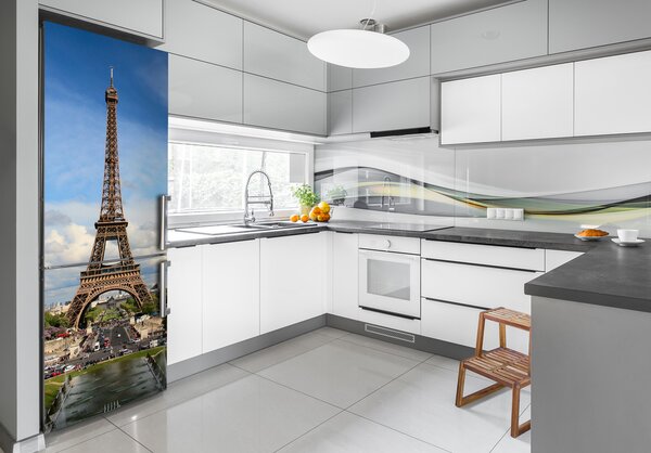 Dekor matrica hűtőre Eiffel-torony