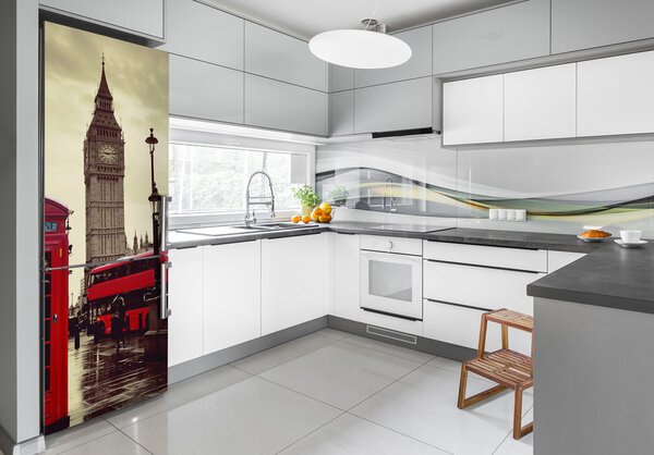 Dekor matrica hűtőre Big ben, london