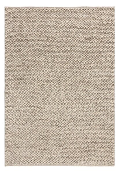 Minerals világosszürke gyapjú szőnyeg, 160 x 230 cm - Flair Rugs