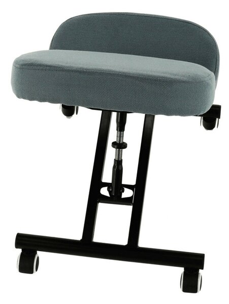 Ergonomikus zsámoly, világosszürke/fekete, KILIAN
