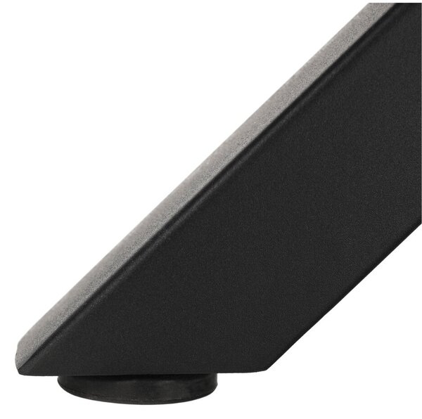 Étkezőasztal, sötét tölgy/fekete, átmérő 120 cm, MEDOR