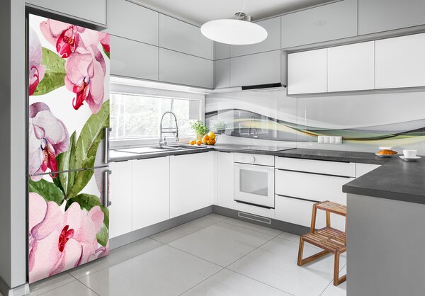 Dekor matrica hűtőre Orchidea