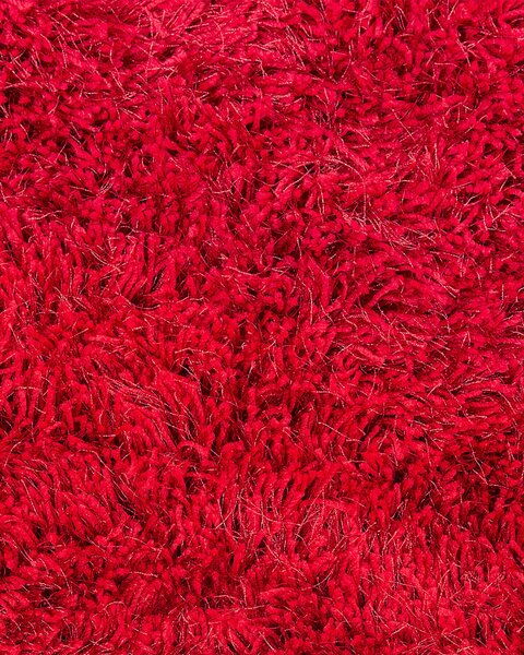 Piros hosszú szálú szőnyeg 160 x 230 cm CIDE