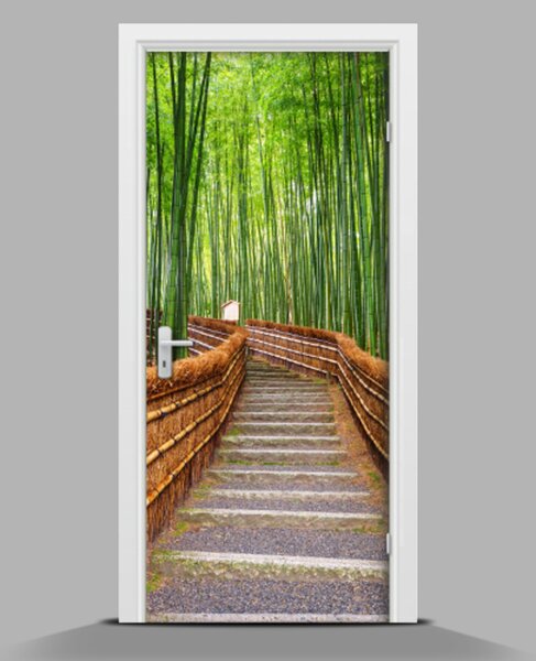 Ajtó tapéta Lane bambusz