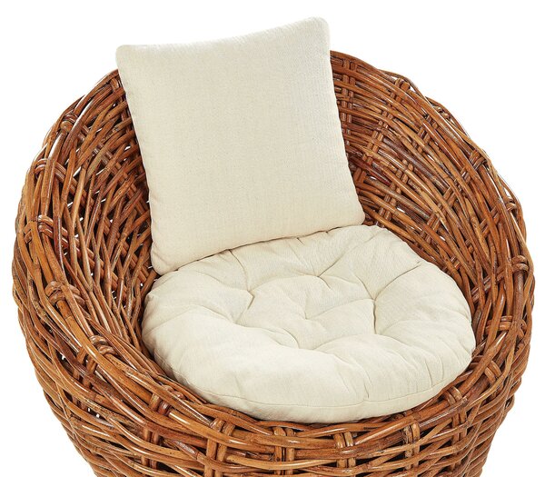 Kerti szék LERICI Rattan Természetes