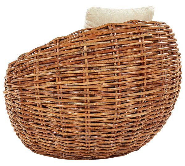 Kerti szék LERICI Rattan Természetes