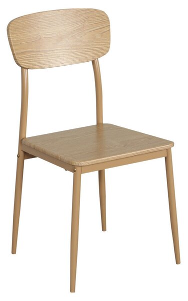 Étkezőgarnitúra 1+4, természetes tölgy, LAMIR