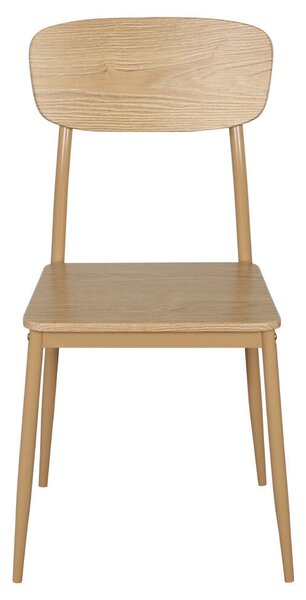 Étkezőgarnitúra 1+4, természetes tölgy, LAMIR