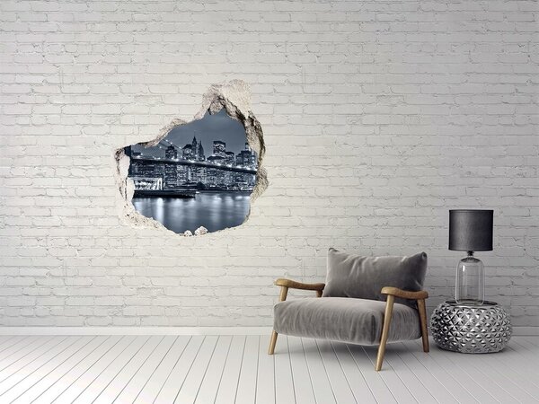 3d fali matrica lyuk a falban Manhattan new york