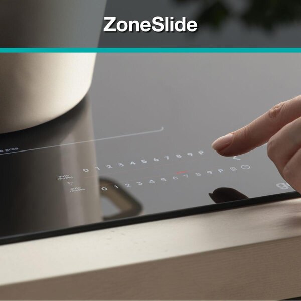 Gorenje GI6442BSCWF Beépíthető indukciós főzőlap, 4 AreaFlex zóna, slider vezérlés, Wifi