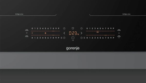 Gorenje GI6442BSCWF Beépíthető indukciós főzőlap, 4 AreaFlex zóna, slider vezérlés, Wifi