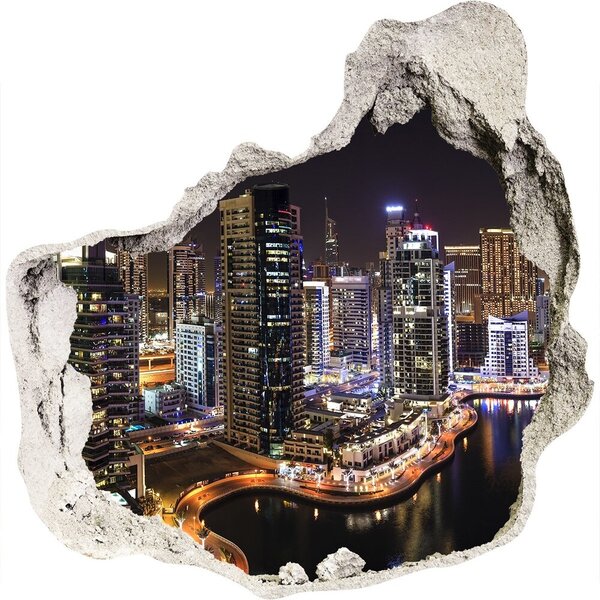 Fali matrica lyuk a falban Marina dubai