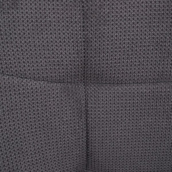 Design fotel, szürke/fekete, MARKEN