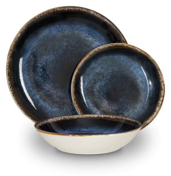 Berlinger Haus BH-10301 Deep Sea Collection 18 részes Étkészlet - Kék