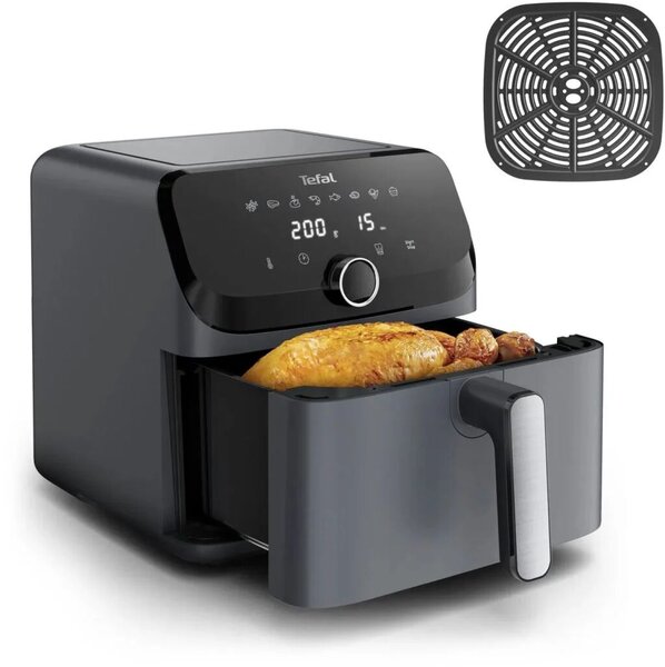 Tefal Forrólevegős sütő 7,5 l EY855BE0