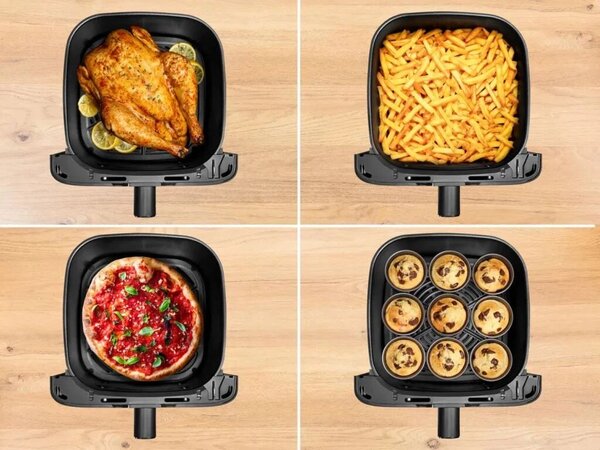 Tefal Forrólevegős sütő 7,5 l EY855BE0