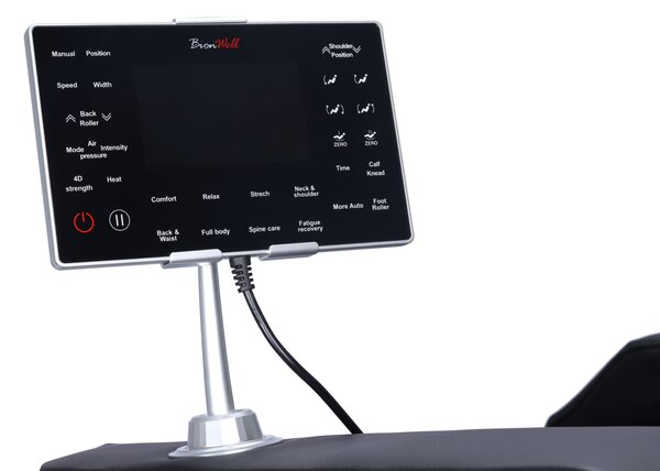 Bionwell Skyflow 4D masszázsfotel - fekete-gesztenyebarna (iRest SL-A336)