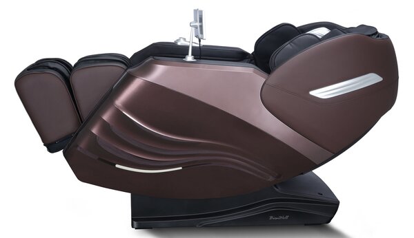 Bionwell Skyflow 4D masszázsfotel - fekete-gesztenyebarna (iRest SL-A336)
