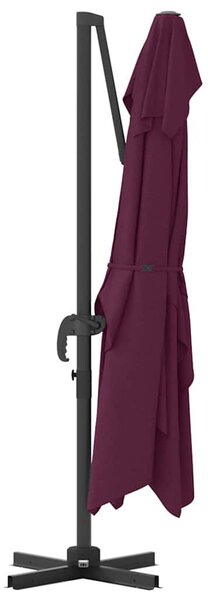 Cantilever Roma Napernyő Piros és Fekete 352 x 251 x 260 cm