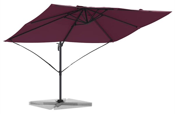 Cantilever Roma Napernyő Piros és Fekete 352 x 251 x 260 cm