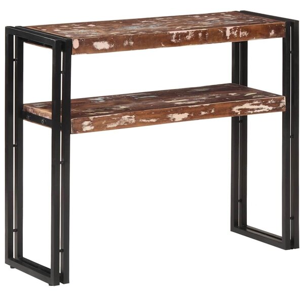 VidaXL tömör újrahasznosított fa tálalóasztal 90 x 30 x 75 cm