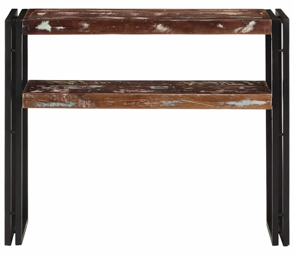 VidaXL tömör újrahasznosított fa tálalóasztal 90 x 30 x 75 cm