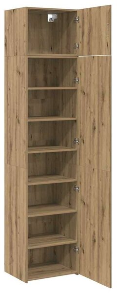 VidaXL Széf 2 db Artisan tölgy 50 x 41 x 225 cm