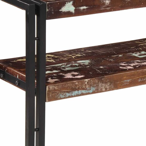 VidaXL tömör újrahasznosított fa tálalóasztal 90 x 30 x 75 cm