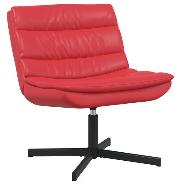 VidaXL Forgószék Piros 63 x 75 x 76 cm PU