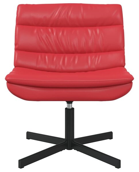 VidaXL Forgószék Piros 63 x 75 x 76 cm PU