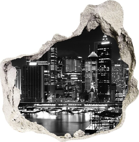 3d-s lyukat fali matrica Sydney éjjel