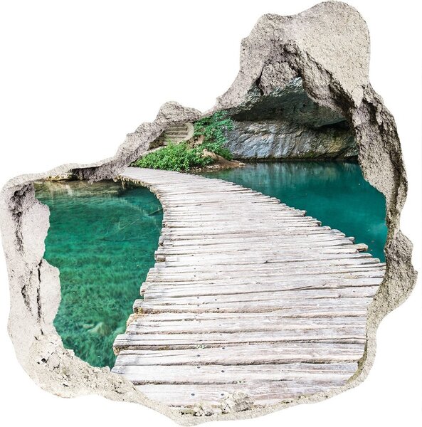 3d-s lyukat fali matrica Plitvicei-tavak