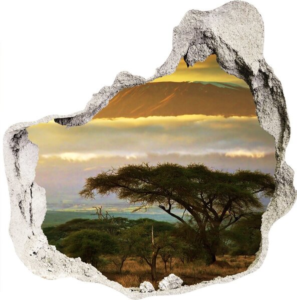 3d-s lyukat fali matrica Kilimanjaro kenya