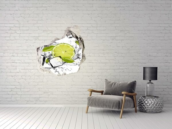 3d-s lyukat fali matrica Lime jég