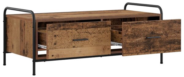 Dohányzóasztal Antik Fa 99,5 x 49 x 41 cm Szerelt Fa