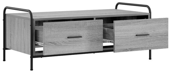 Dohányzóasztal Szürke Sonoma 99,5 x 49 x 41 cm Szerelt Fa