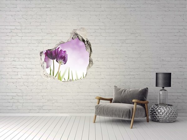 3d-s lyukat fali matrica Filé tulipán