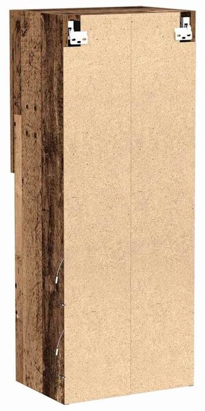VidaXL TV szekrény garnitúra 40,5 x 30 x 102 cm Öreg fa Szerelt Fa