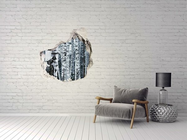 3d-s lyuk vizuális effektusok matrica Birs fa