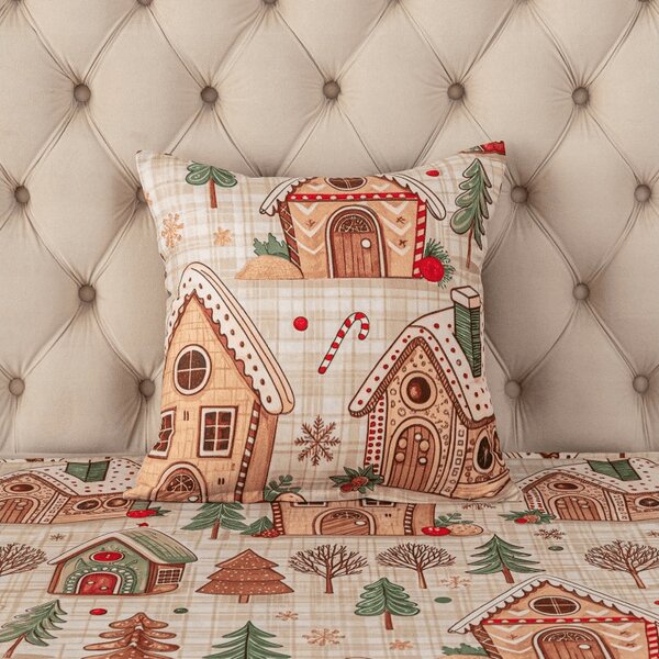 Mikroszálas párnahuzat GINGER HOME 45x45 cm, színes kivitel